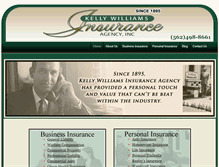 Tablet Screenshot of kellywilliamsins.com